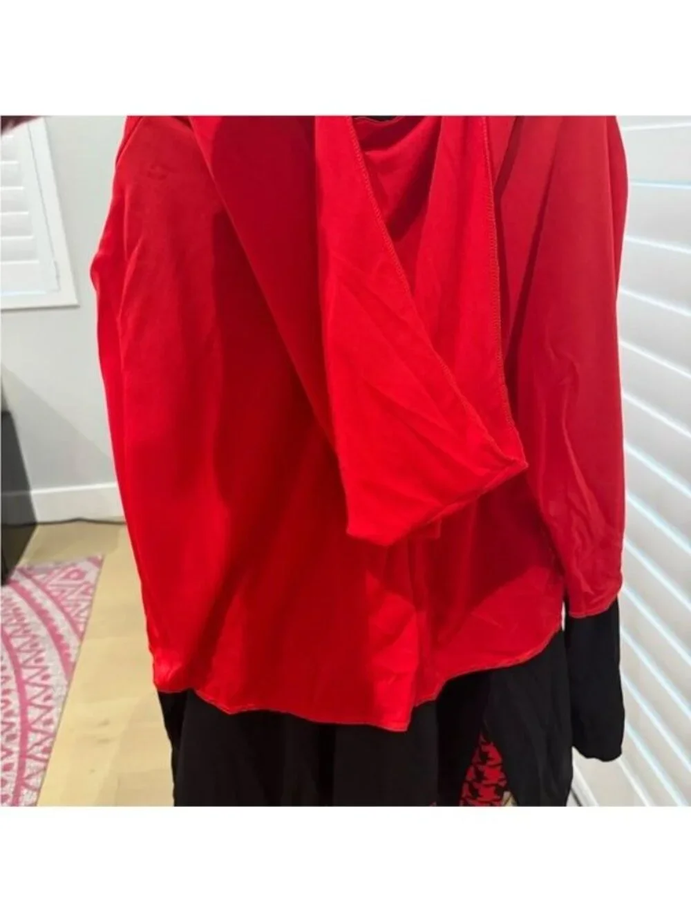 Amscan Red & Black Riding Hood Rebel Costume | Girl's Large (12-14) | NWT - Picture 8 of 10